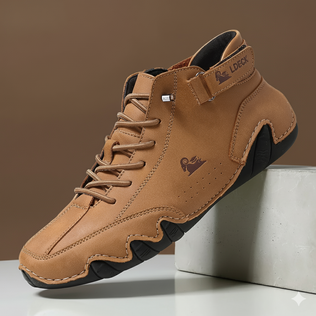 Vogldeck – Waterproof & Breathable Leather Orthopedic Shoes