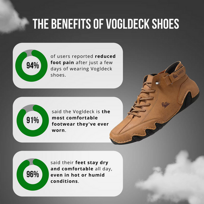 Vogldeck – Waterproof & Breathable Leather Orthopedic Shoes