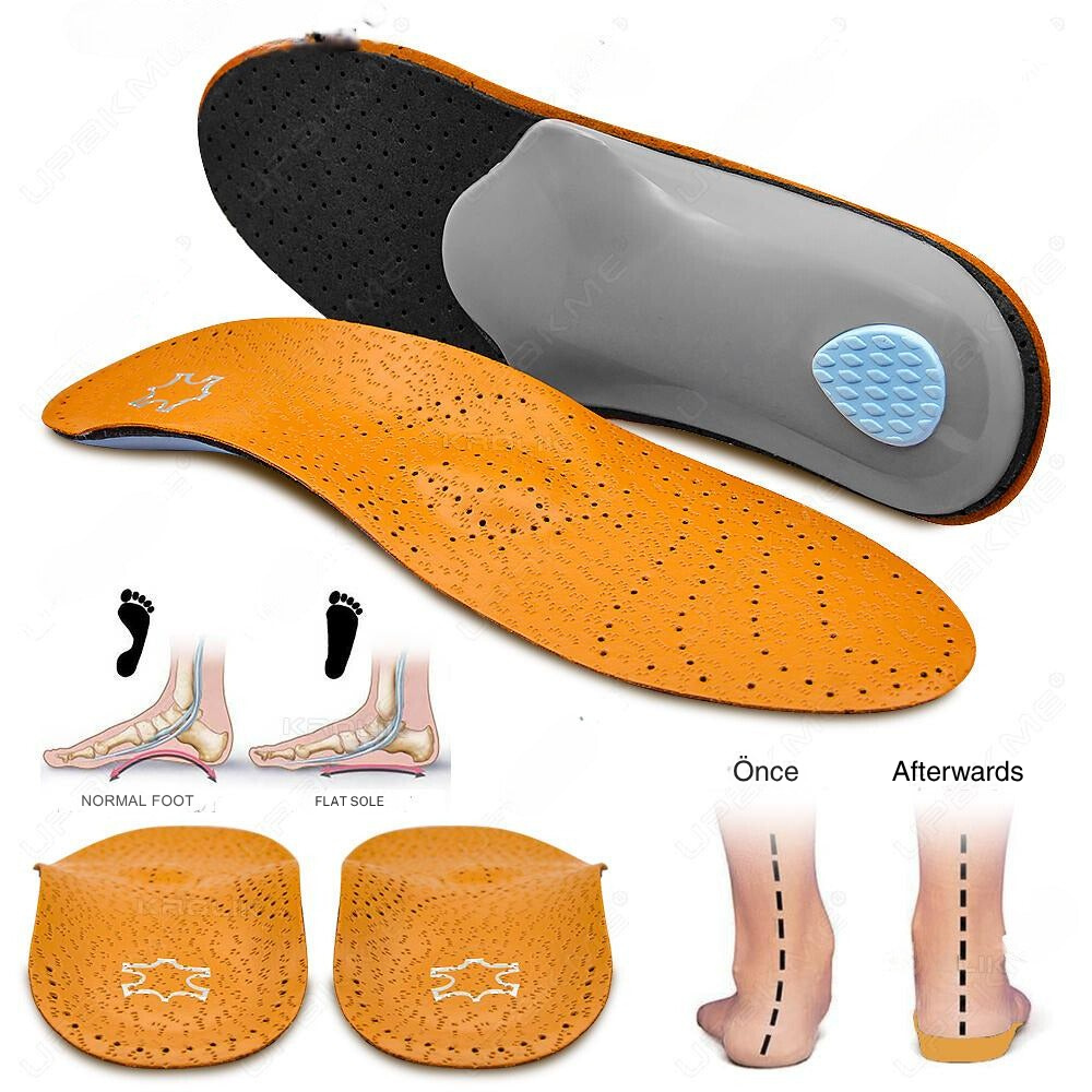 Antibacterial Orthopedic Leather Insole